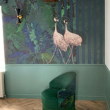 Papier peint Palmes Noctambules