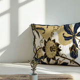 Coussin Passiflore - Jour Bleu